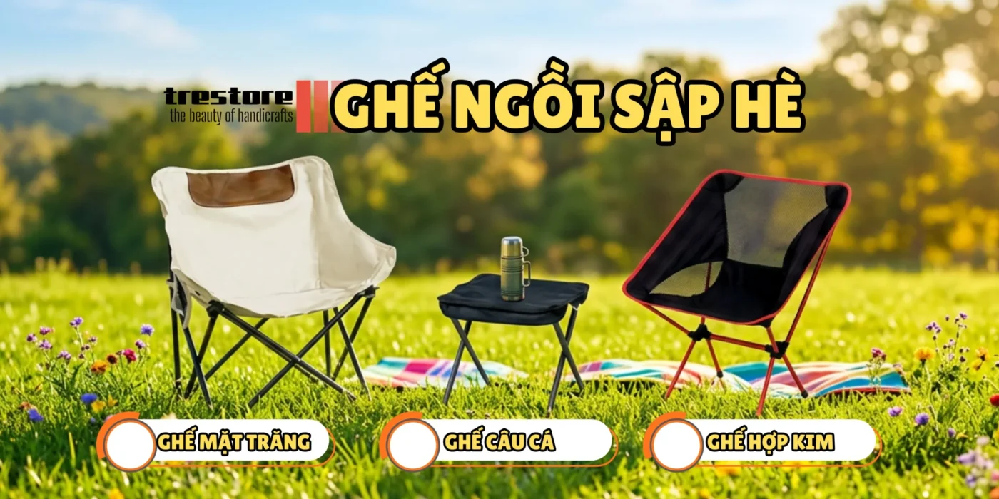 ghế dã ngoại gấp gọn